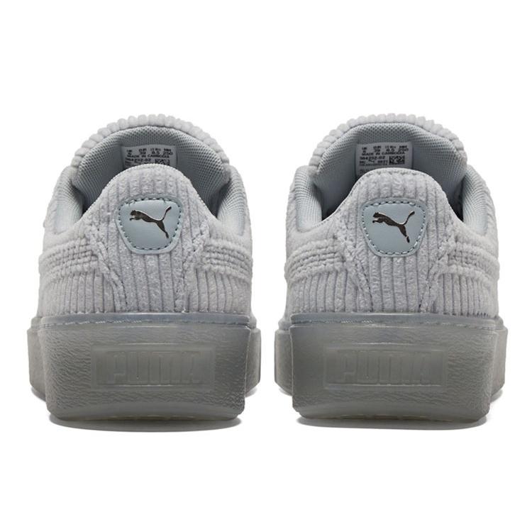 (WMNS) PUMA Basket Platform Strap 'Серый' Женские 384232-02