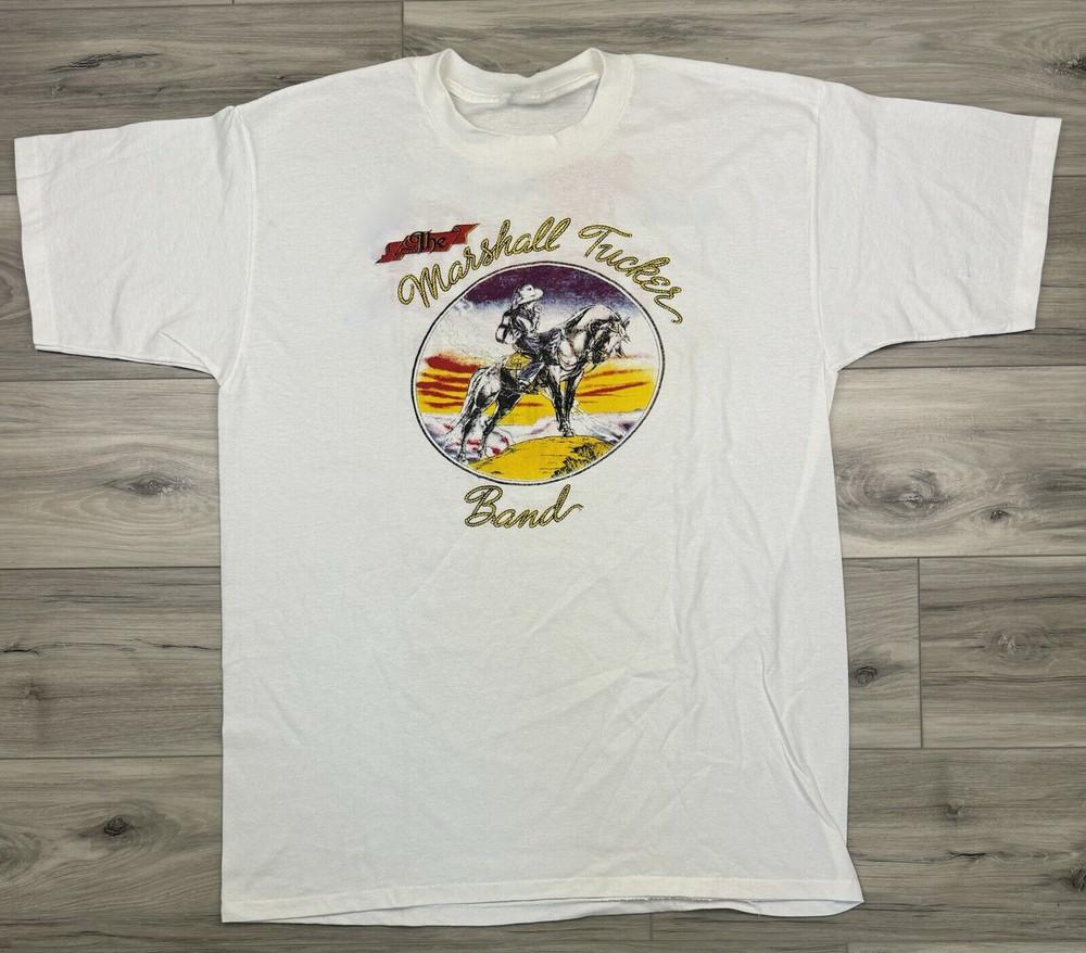 Унисекс Футболка с коротким рукавом Концертный тур The Marshall Tucker Band SB167