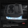 Smabee for Tesla Model Y Standard RWD 2025 2026 Water Cup Holder Insert Car Cup Box Shock-Absorbing Tray Silicone Organizer