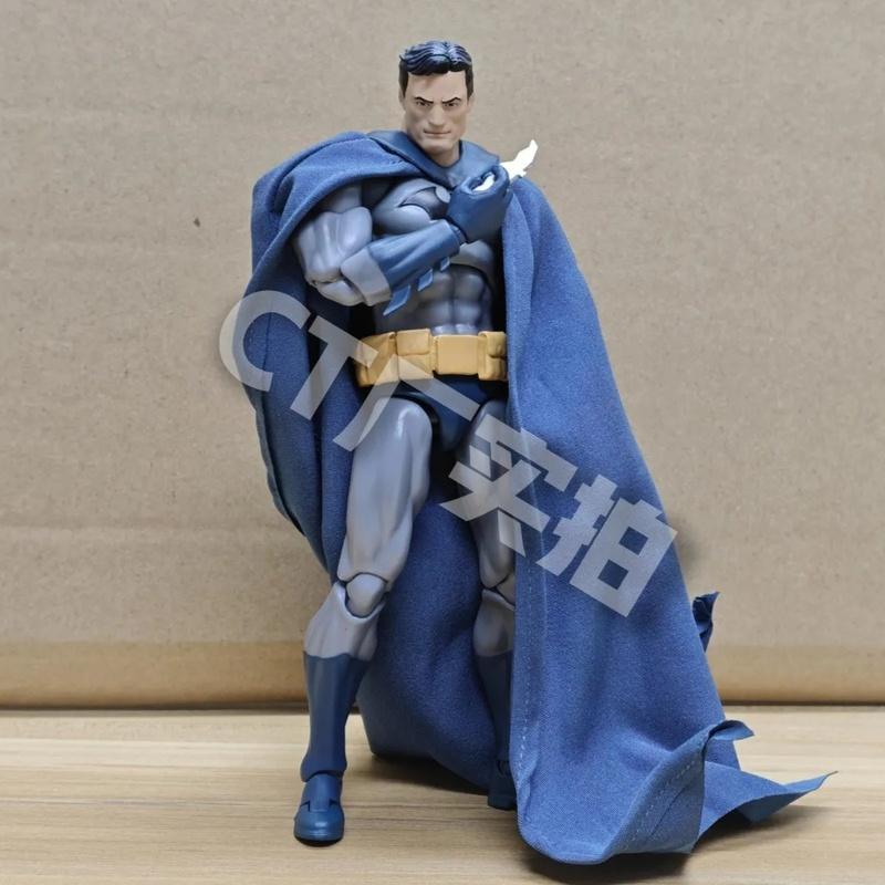 CT Toys Mafex105 Бэтмен из Мультивселенной: Тише (Сине-серая версия) Комиксная Версия Модель KO Фигурки Действия Декоративная Кукла Мальчик Игрушка Подарок