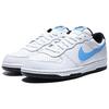 Nike Большие удобные универсальные низкие кеды для скейтбординга мужские кроссовки Белый Синий 355152-107