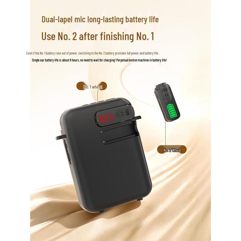 Newman U-263 Wireless Amplifier with Lapel Microphone (CN version)