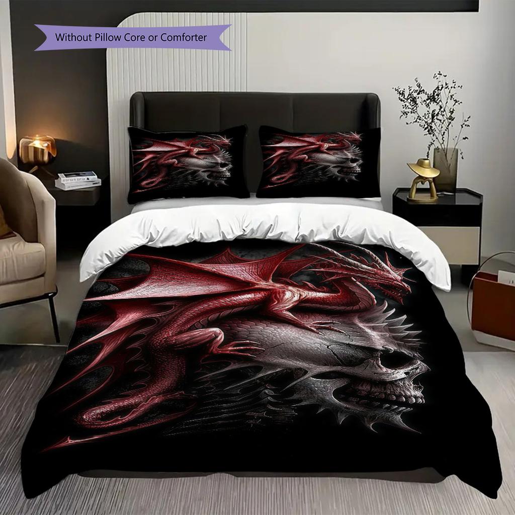 Night Rider Motorcycle Artwork Bedding 1 Duvet Cover 2 Pillowcase Without Core Bedding Set Duvet Cover And Pillowcase