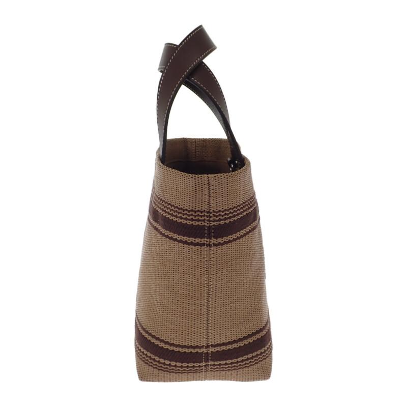 CELINE  116992FRY.02NU 2WAY bag Brown leather/Raffia Women