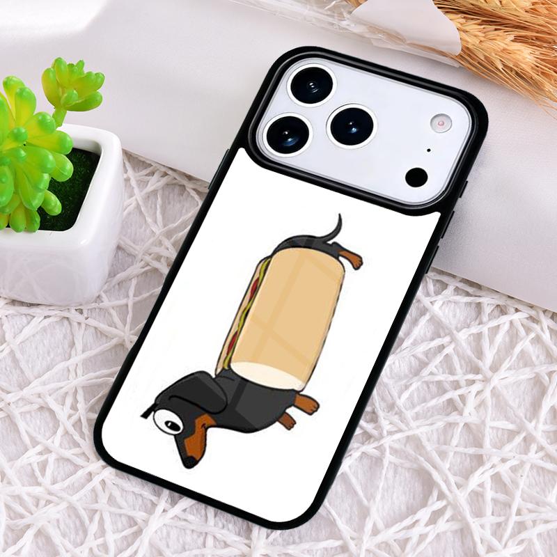 Чехол для телефона с принтом «Анатомия таксы» для iPhone 17 Air 16 15 11 12 14 13 Pro Max Ударопрочный чехол
