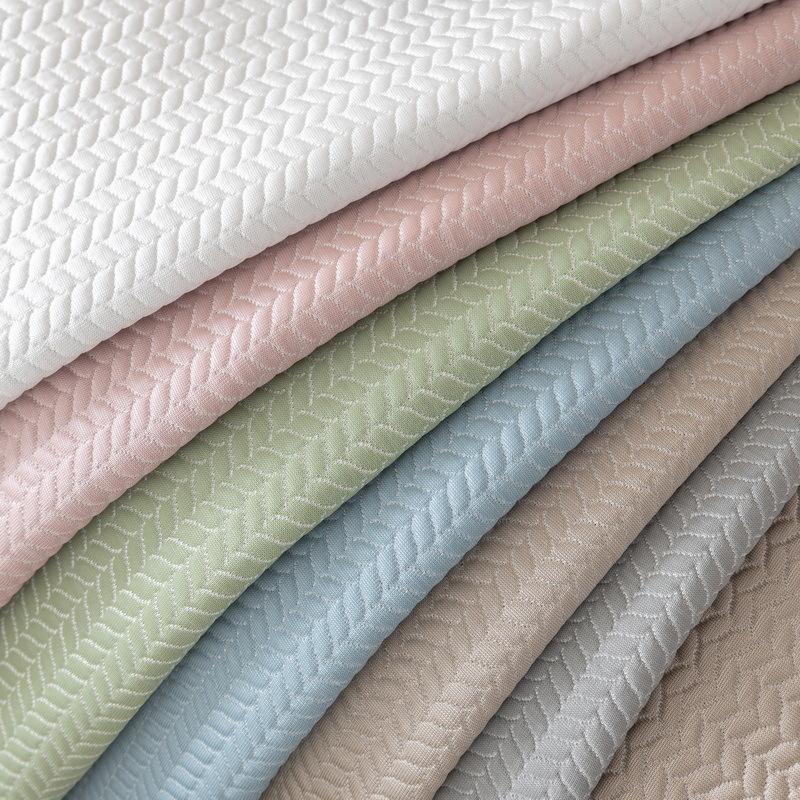 Летний однотонный диванный коврик из ледяного шелка, нескользящий универсальный охлаждающий чехол для дивана, чехол для дивана для гостиной, вышивка, колос пшеницы, чехол для дивана