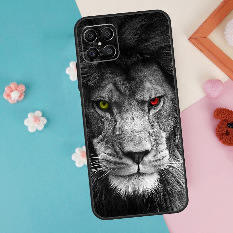 Чехол Art с львом для Honor 200 Pro 50 70 90 X9a X8a X8 X9 X8b X9c X9b Honor Magic 7 Pro 5 6 Lite