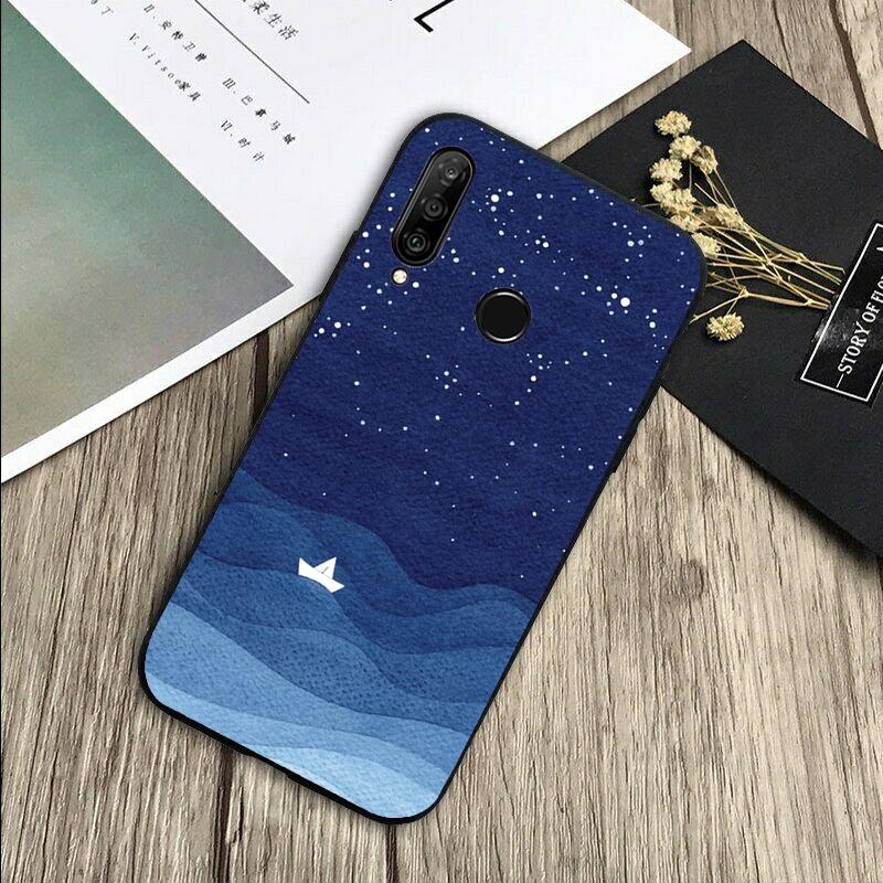 Морские волны парусник Для Huawei Nova 8i 11i 12i 12s 9 10 SE Y60 Y70 Y90 Y72 Y73 Y61 Y91 P60 Pro P30 P40 Lite Чехол