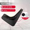 4PCS Car Mud Flaps For Tesla Model Y    2024 Waterproof Anti-Splash Mudguards Fender Trim Auto Exterior Accessories