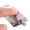 Inch Long Spring Home Improvement Slide Lock with Button Door Bolts Barrel Bolt Lock Door Hardware