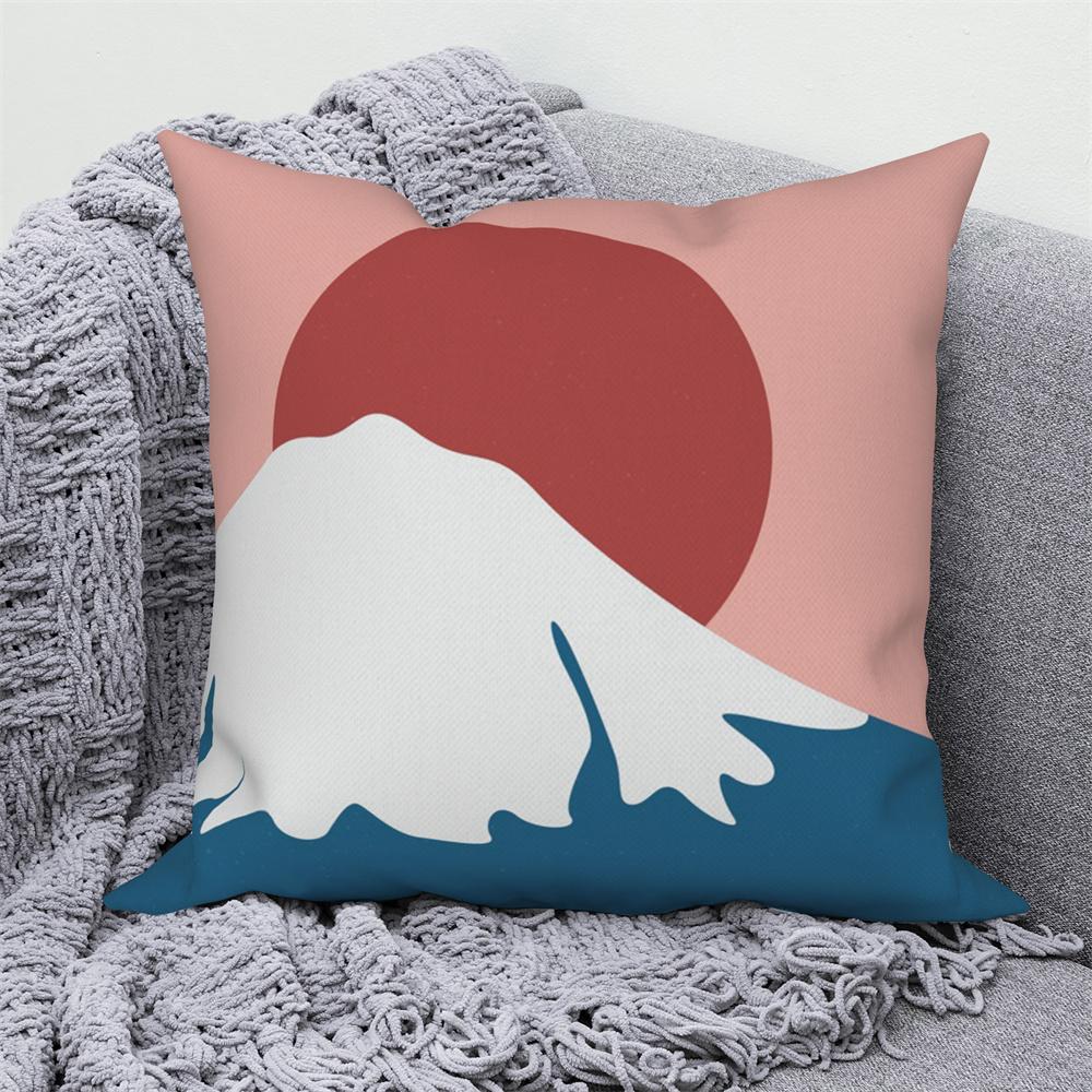 Природный ландшафт домашний диван-кровать декоративная наволочка японская подушка