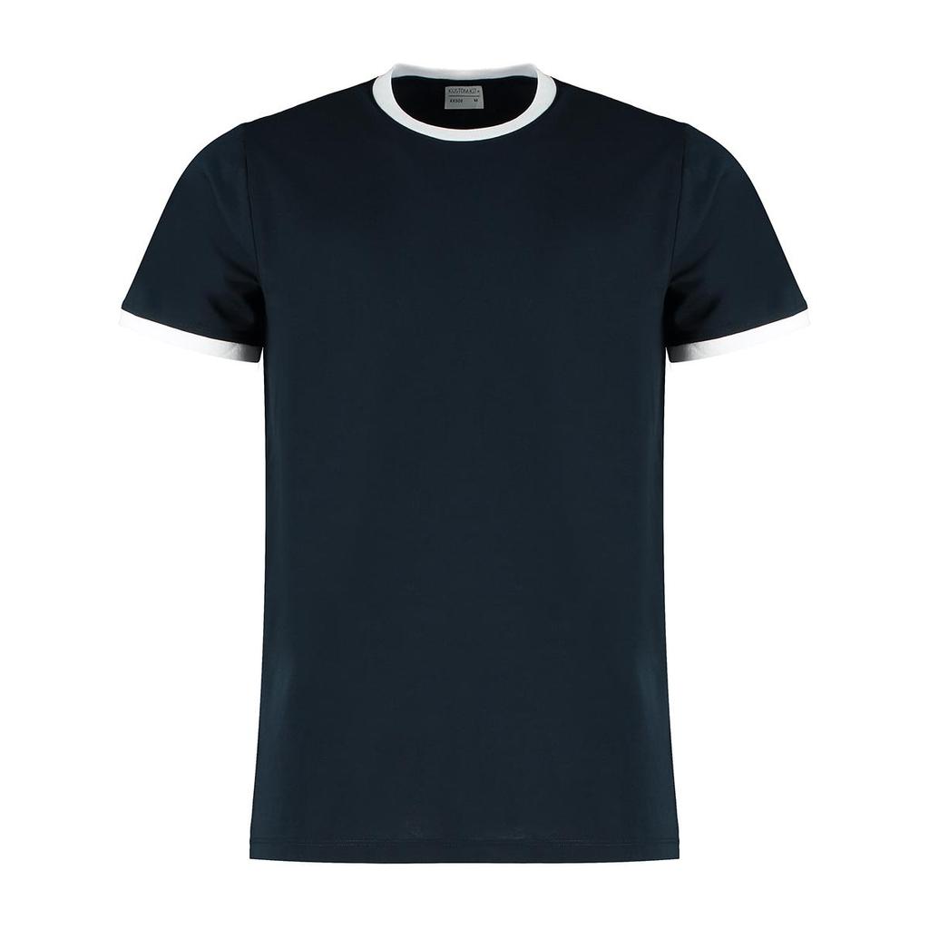 Kustom Kit Mens Ringer T-Shirt