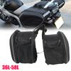 Moto Helmet Travel Bags Motorcycle Accessories Side Storage Pouch Box 1Pair Luggage Saddle Bags 36L-58L Motorcycle Pannier Bags Oxford Cloth Luggage