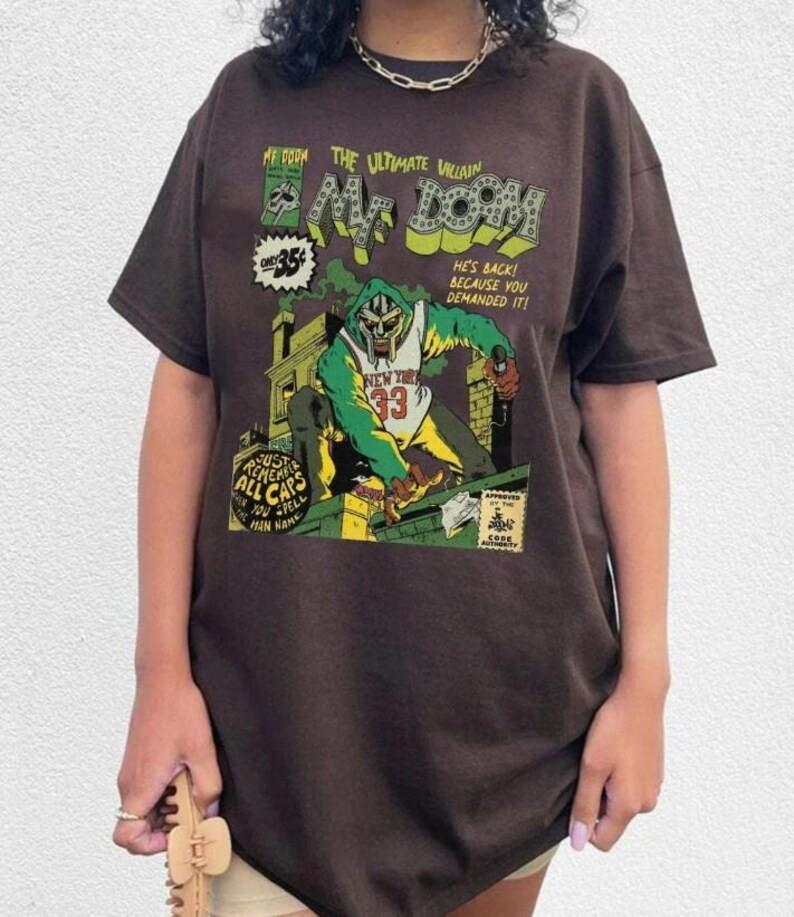 Madlib Doom All Caps Shirt Mf Doom Shirt AN64848