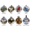 3D Animal Christmas Decoration Clear Xmas Balls Christmas Ball Ornaments Christmas Hanging Balls for Christmas Tree Home Decor