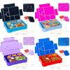 Portable Lunch Box for Kids Adult Bento Boxes Lunch Containers Leakproof Food Container for Picnic Camping School Kitchen