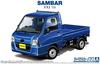 Аошима Бунка Кёзай (АОСИМА) 1/24 Серия Модель автомобиля №. 4 Subaru TT2 Sambar Truck WR Blue Limited 2011 Пластиковая модель