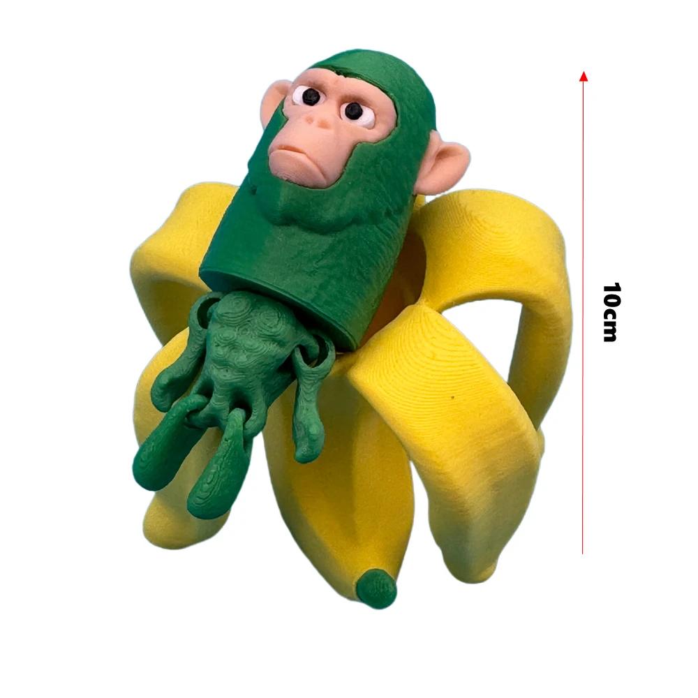 Новинка Шарнирная фигурка Тунтунгтунг Сахур 3D-печать Деревянный человечек Фигурка Настольная Рука Подвижная Экшн-фигурка Коллекционная