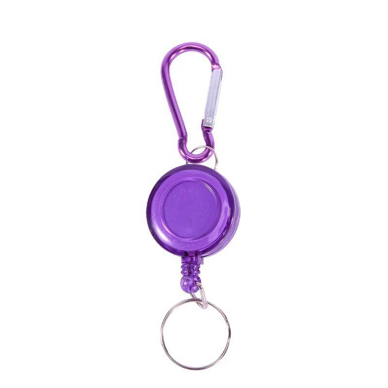 Colorful Anti-Lost Retractable Fishing Tool Hook with Easy Pull Tab