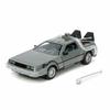 Back To the Future Part 1 Jada Toys Metals Scale Diecast Car Time Machine DeLorean 32911 Jada Toys Hollywood Rides Back To the Future Part I De Lorean