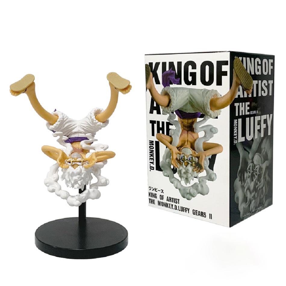 18СМ/3шт Аниме One Piece Периферийная фигурка Форма Ника Gear Five Обезьяна Д. Луффи Фигурки Кукла Статуэтка ПВХ Модель Игрушка Рождественские Подарки