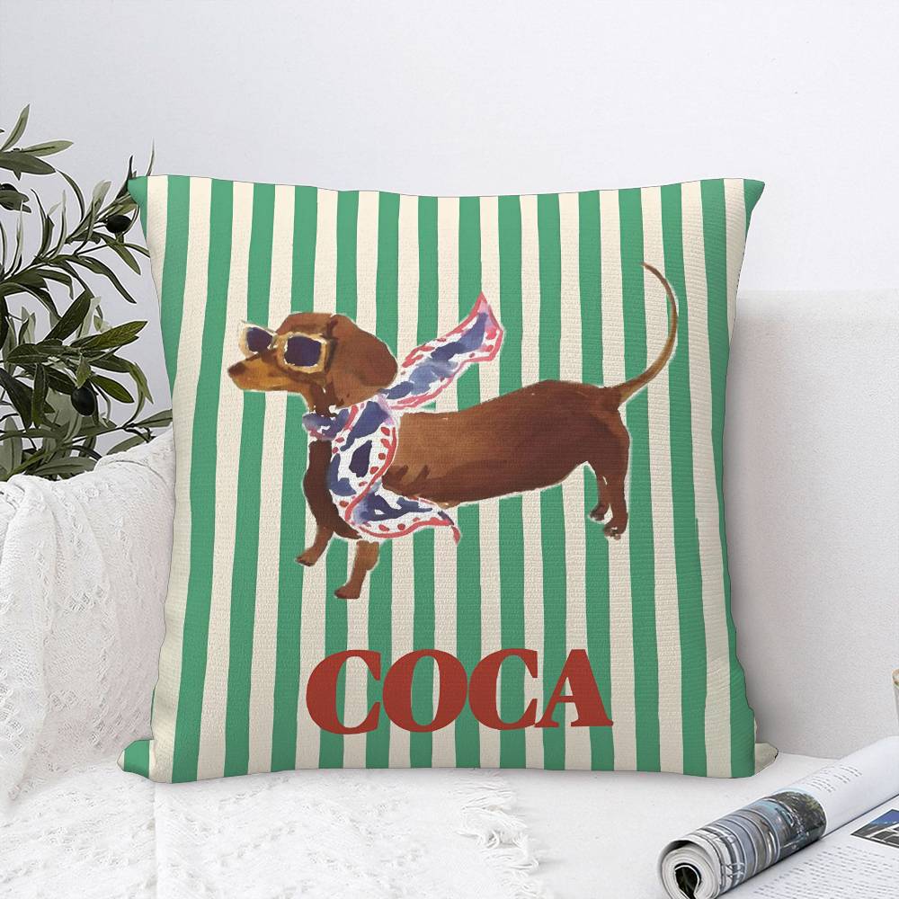 Design Stripes Pillow Case Sofa Decorative Home Double-sided Print Plush Square Throw Pillow Covers Cushion Decor Cover