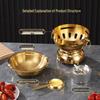 Zhishi Stainless Steel Alcohol Fuel Hot Pot