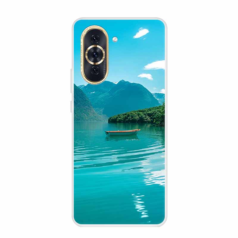 Для Huawei Nova 10 Чехол 10Pro Прозрачный Мраморный Мягкий ТПУ Силиконовый Задняя Крышка Для Huawei Nova 10 Pro Чехол для Телефона Funda Coque Nova10 Pro