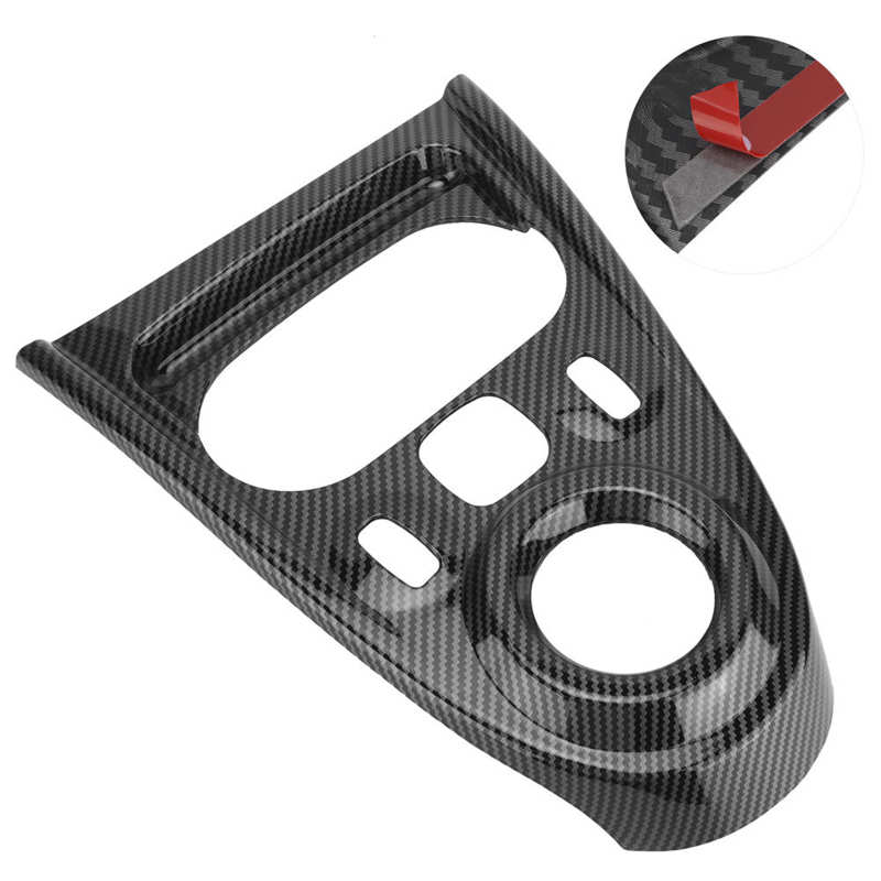 LHD карбоновый стиль, панель переключения передач, замена накладок для Smart Fortwo/Forfour 453 2015 2016 2017