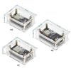 Акриловый защитный корпус-корпус для плат NodeMcu Lua CP2102/CH340G ESP32 IoT Держатель Защита Легкая сборка Особенность