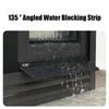 50см Айнпруф Вода Обратный поток Водонепроницаемая перегородка Резиновая уплотнительная лента Водоотражатель Защита от дождя