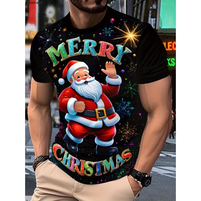 Men's Galaxy Space T Shirt Short Sleeve T shirt 3D Print Crew Neck Shirt Fashion Designer Simple Casual Daily Summer Clothing