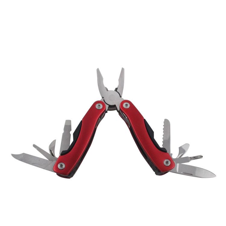 Многофункциональные складные плоскогубцы из нержавеющей стали — компактный подарок с алюминиевой ручкой для кемпинга и самообороны