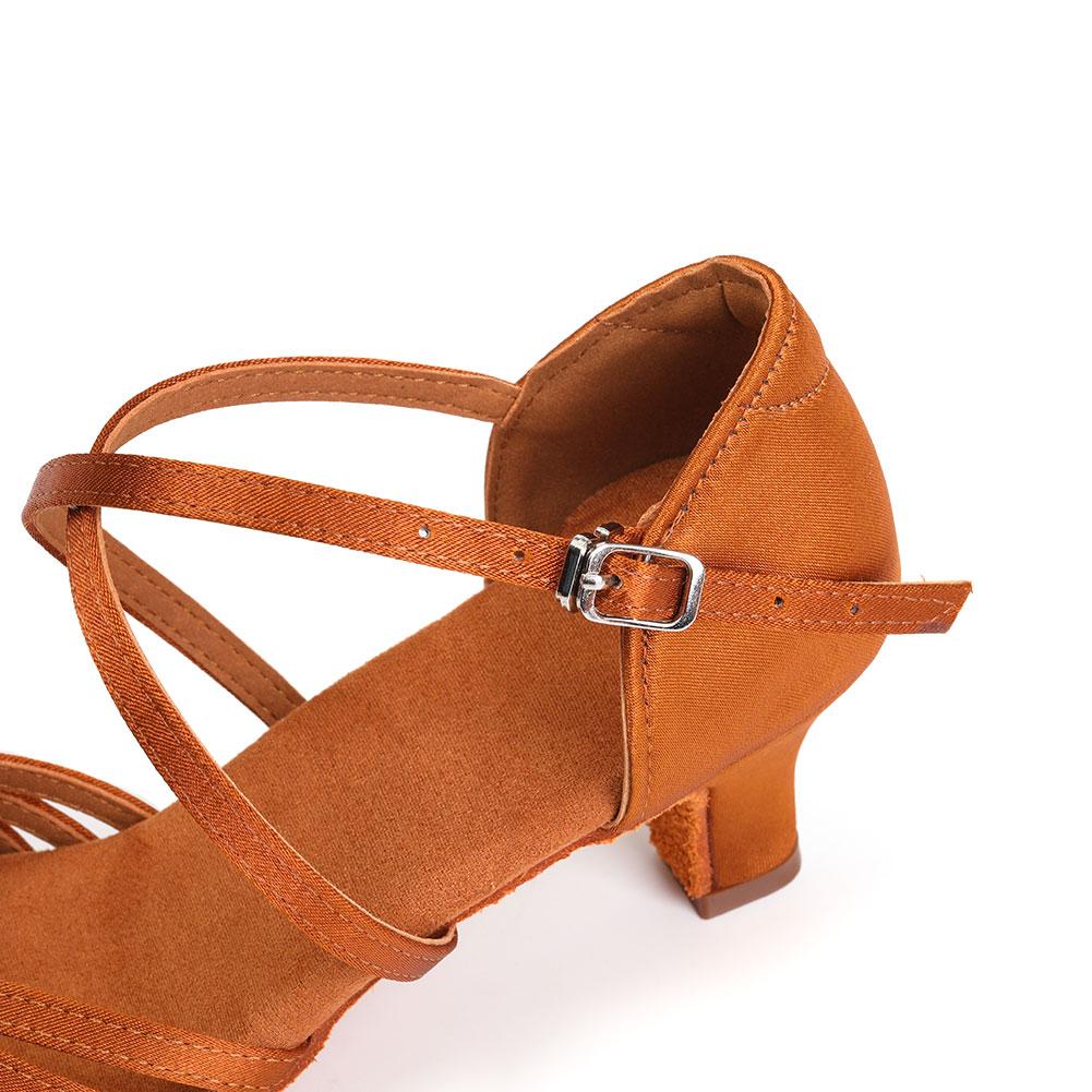 Профессиональные женские туфли для латинских танцев, обувь для бальных танцев сальсы, домашний средний каблук 5 см