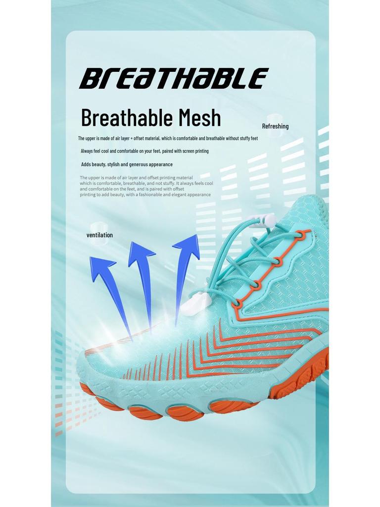 Мужские и женские фитнес- и йога-пятипальцевые комнатные туфли 2024 - Износостойкие туфли для беговой дорожки и скакалки