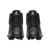 Jordan 1 Шиповка Mid Td Черно-белая FJ6805-001