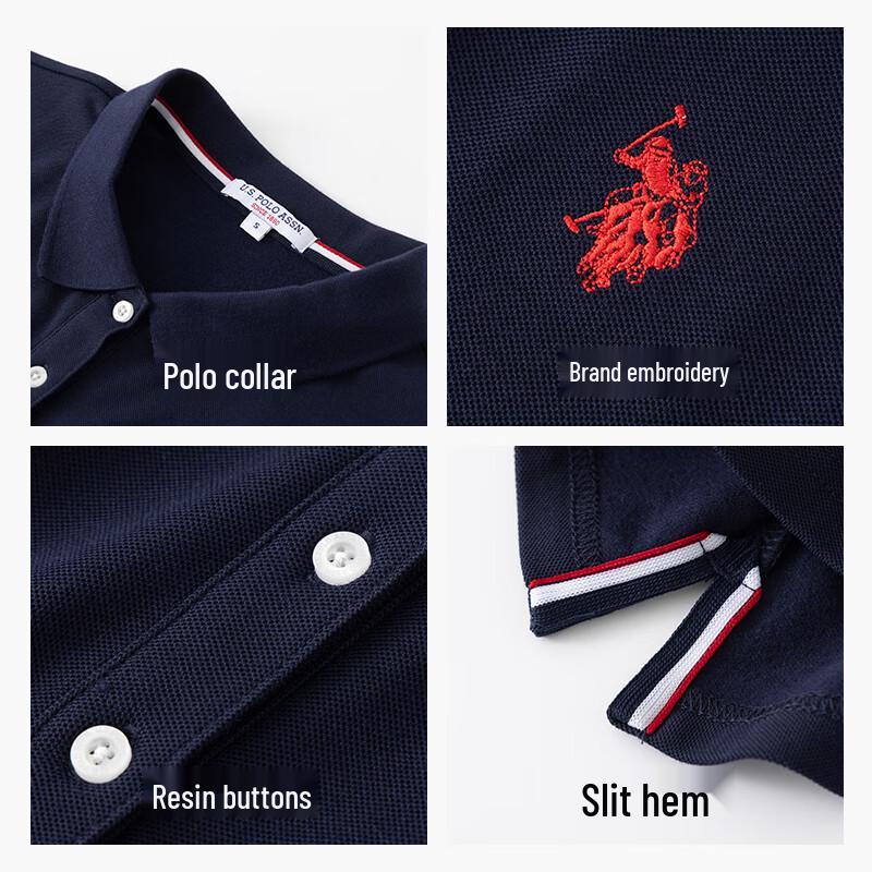 U.S. Polo Assn. Женская термо-футболка поло с начесом