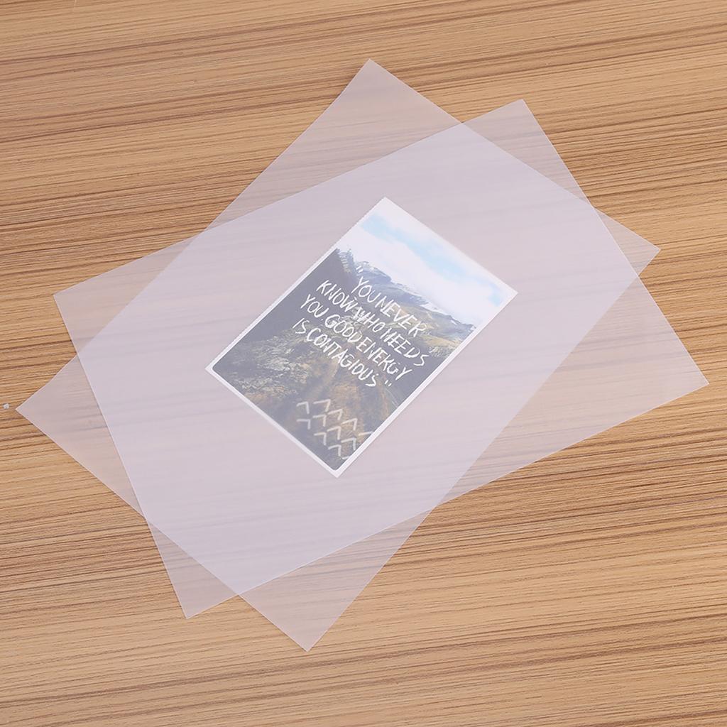 100Pcs A4 Translucent Tracing Transfer Sulfuric Acid Papers for Copying Drawing Calligraphy