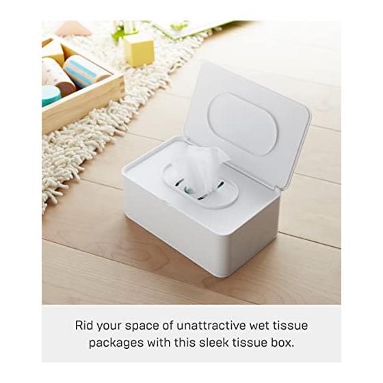 Yamazaki Футляр для хранения влажных салфеток Jitsugyo Smart White 3255
