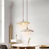 Спальня домашний ресторан светодиодный подвесной светильник в скандинавском стиле креативный кремовый стиль современное искусство средневековое освещение прикроватная лампа Wabi Sabi