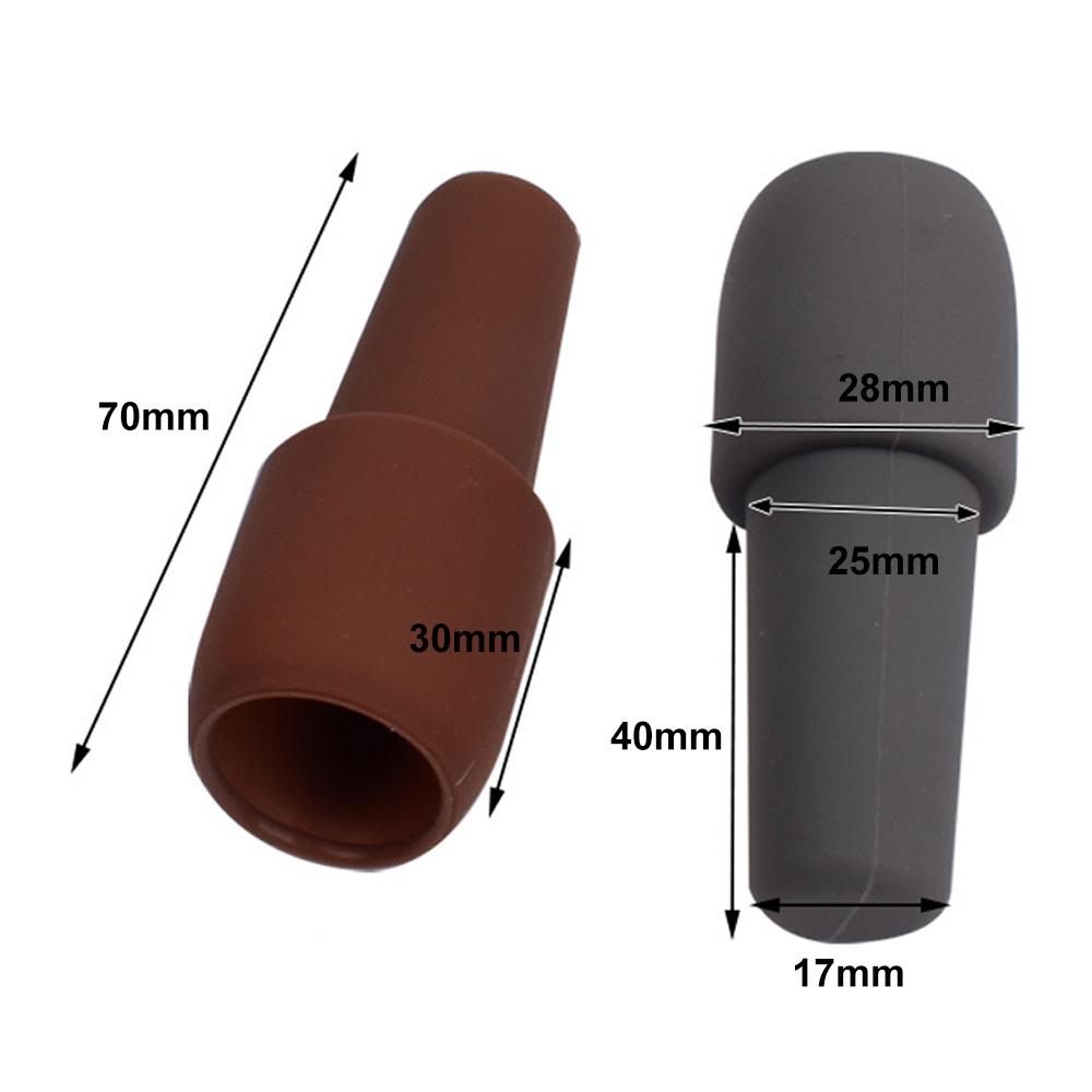 Silicone Wine Stoppers Double Sealed Bottle Caps for Red Wine Champagne Reusable Home Use Seasoning