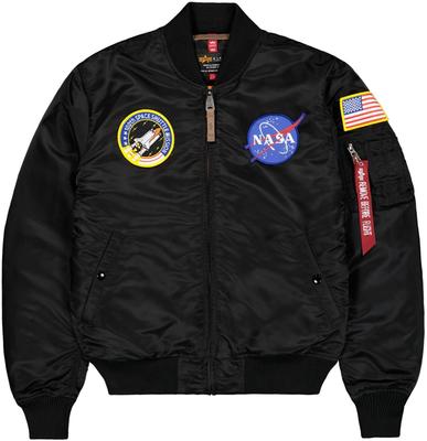 Зимняя куртка Alpha Industries MA1 VF NASA black (166107-003)