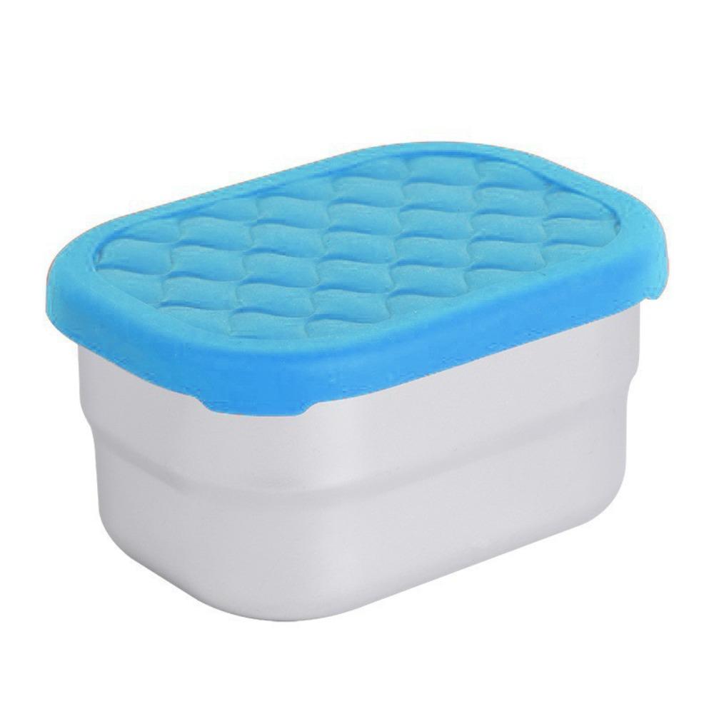 230ML 304 Stainless Steel Snack Container Sealed Lunch Fresh Keeping Box Outdoor