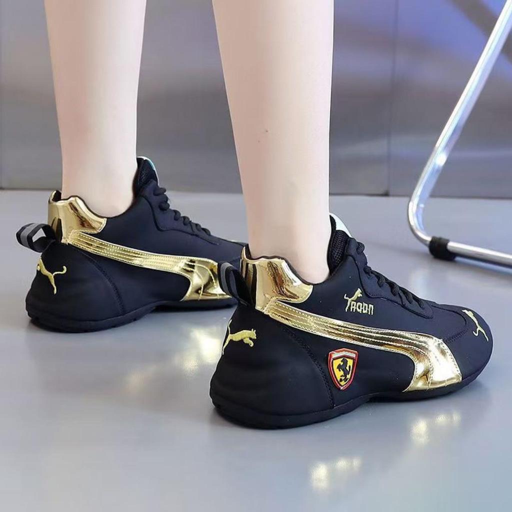 Унисекс Весенне-осенние повседневные кожаные кроссовки: Дышащая модная спортивная обувь