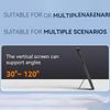 For iPhone Air Magnetic Case Foldable Kickstand PC TPU Phone Cover Compatible with MagSafe