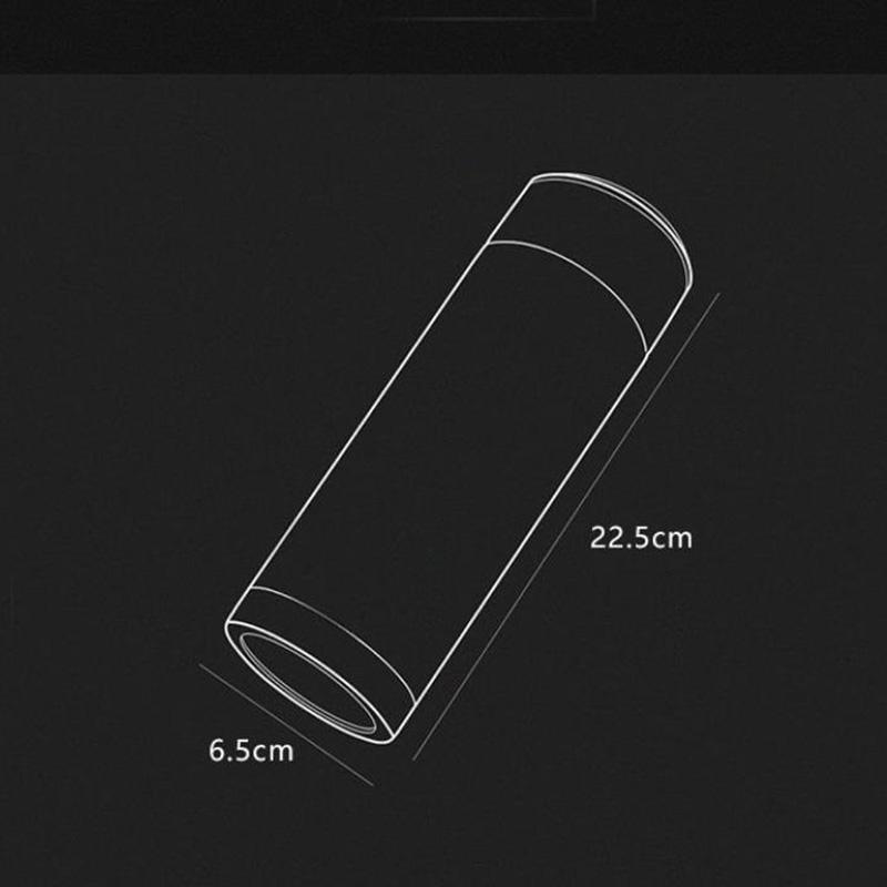 Термос Lucky Deer с принтом из нержавеющей стали 304, бутылка для воды для кофе, чая, 500 мл, домашняя чашка для спорта на открытом воздухе, чашка для воды