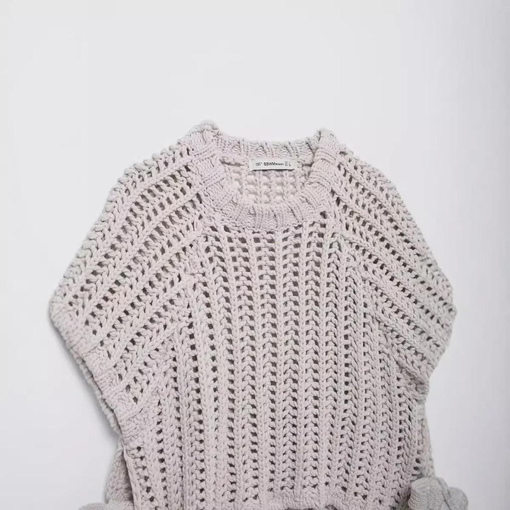 Women's European-American Style Knitted Sleeveless Vest