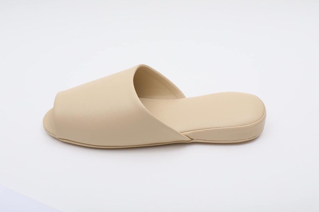 TOKYO SLIPPER Антибактериальные виниловые тапочки, гостевые тапочки для бизнеса или посетителей, размер M, под кожу (Набор 5) - С открытой передней частью, дышащий, протираемый,