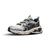 Mizuno XLG 2K unisex low-top Y2K chunky dad sneakers black silver D1GH260906