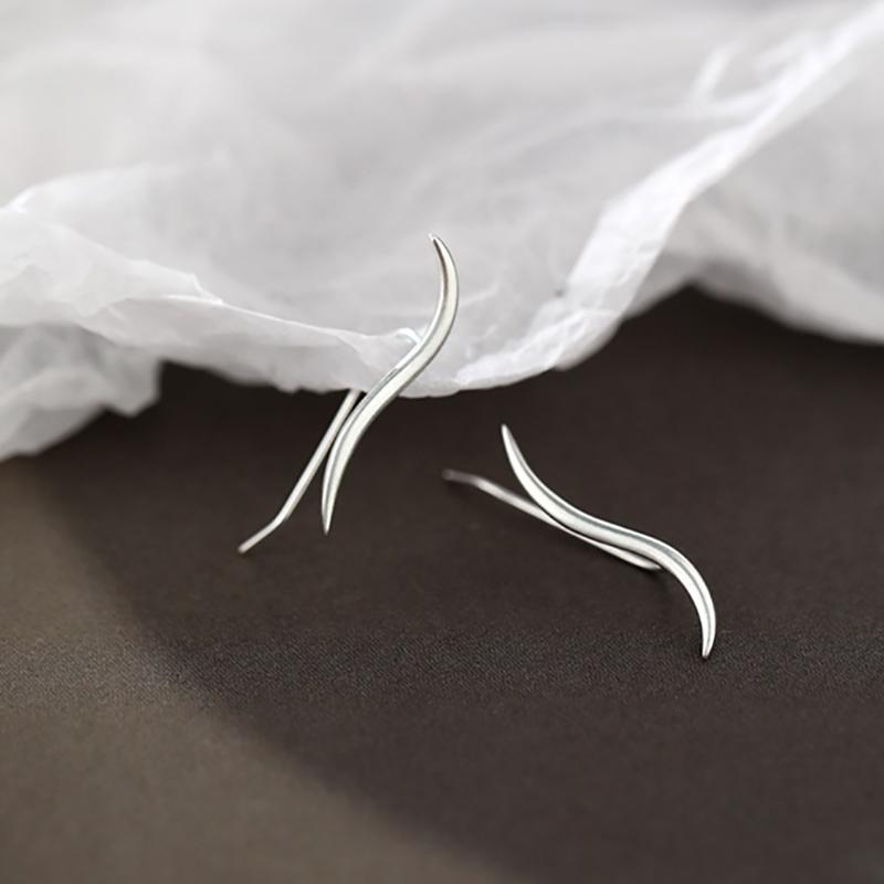 foxanry Геометрические серьги для женщин с геометрическими линиями, предотвращающие аллергию, модные минималистичные креативные ювелирные изделия для юбилейной вечеринки, аксессуары, подарки